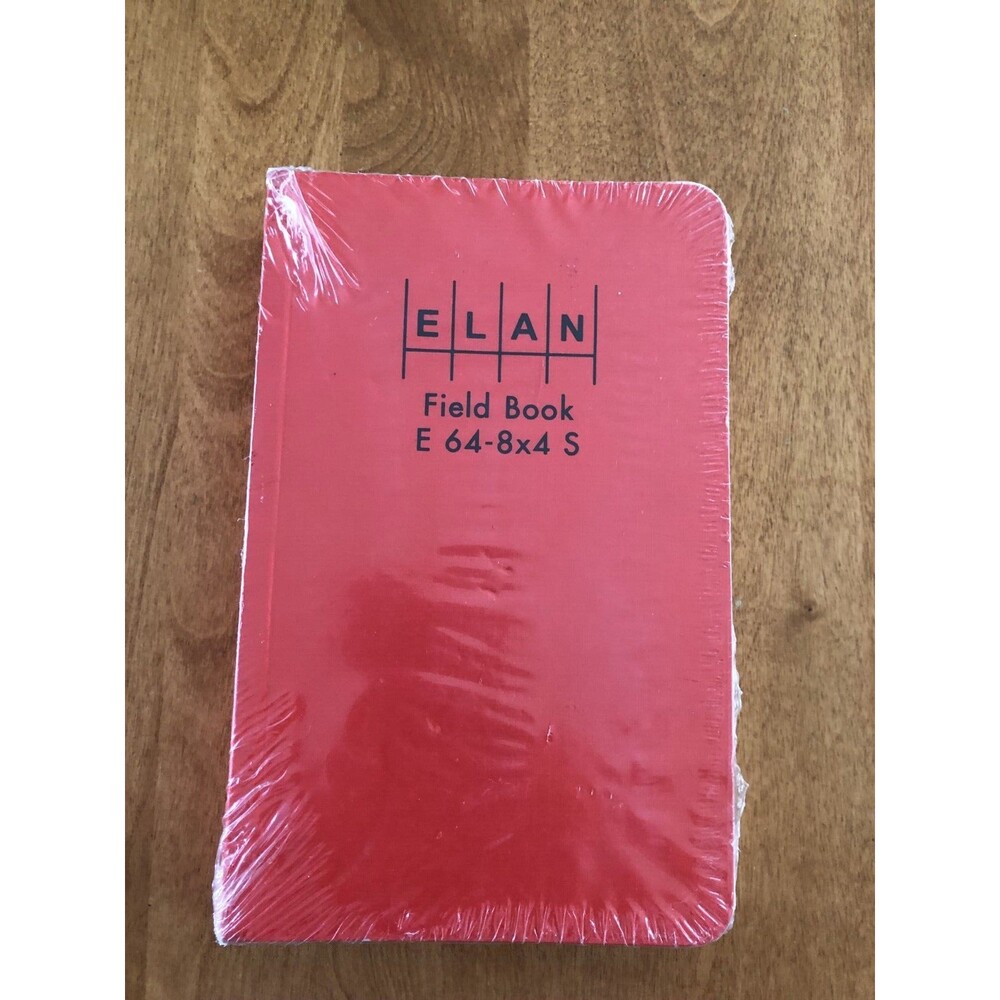 Elan Publishing E64 8x4 S Field Book Set of 6 4 ⅝ x 7 ¼ 32 Sheets ea NEW SEALED
